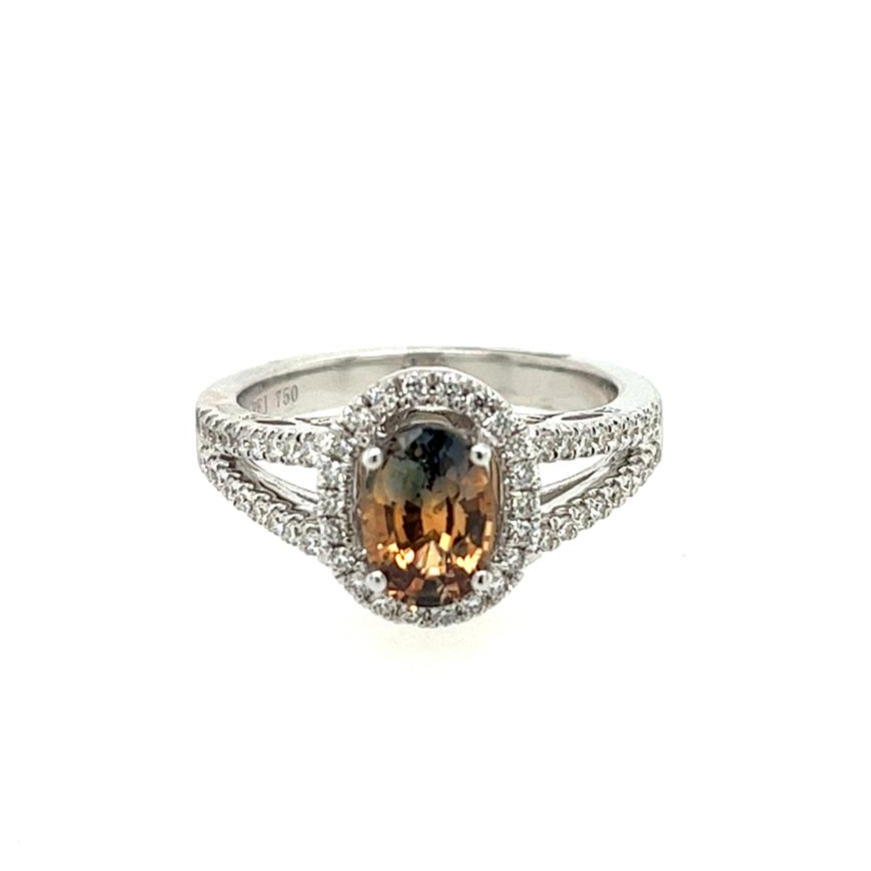 Bi-Colour Sapphire Ring