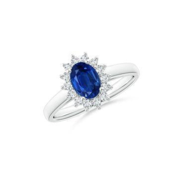 Sapphire & Diamond Ring