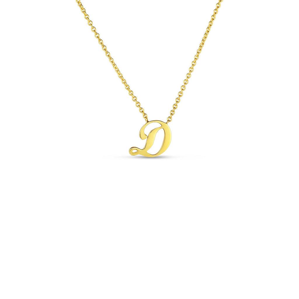 Roberto Coin "D" Intial Pendant