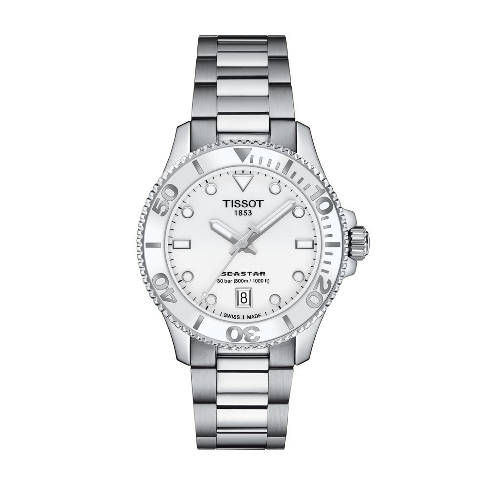Tissot Watch Seastar White